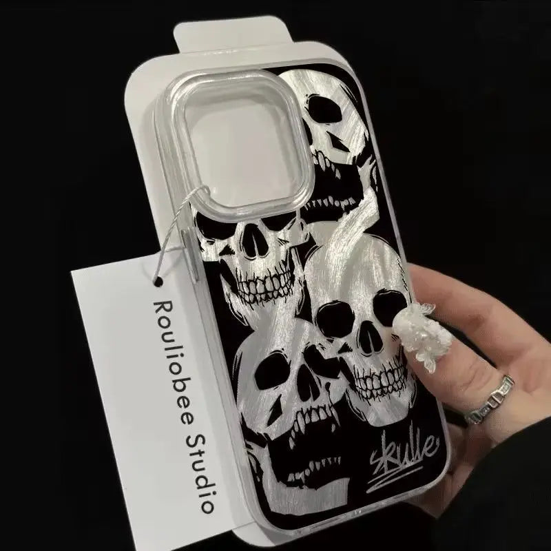 Style Skull Phone Case For iPhone