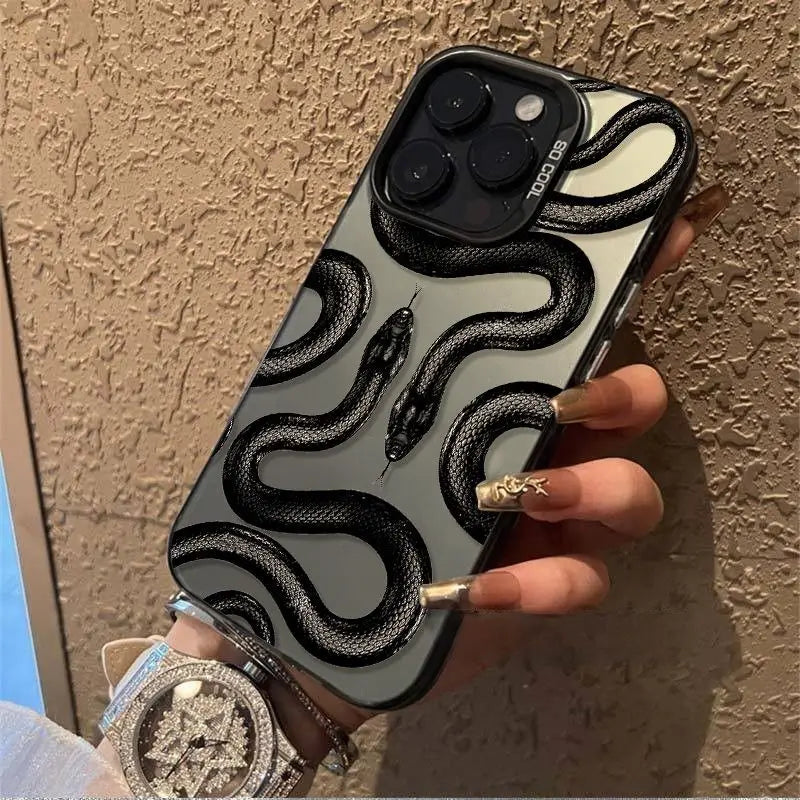 New Black Snake Phone Case For iphone