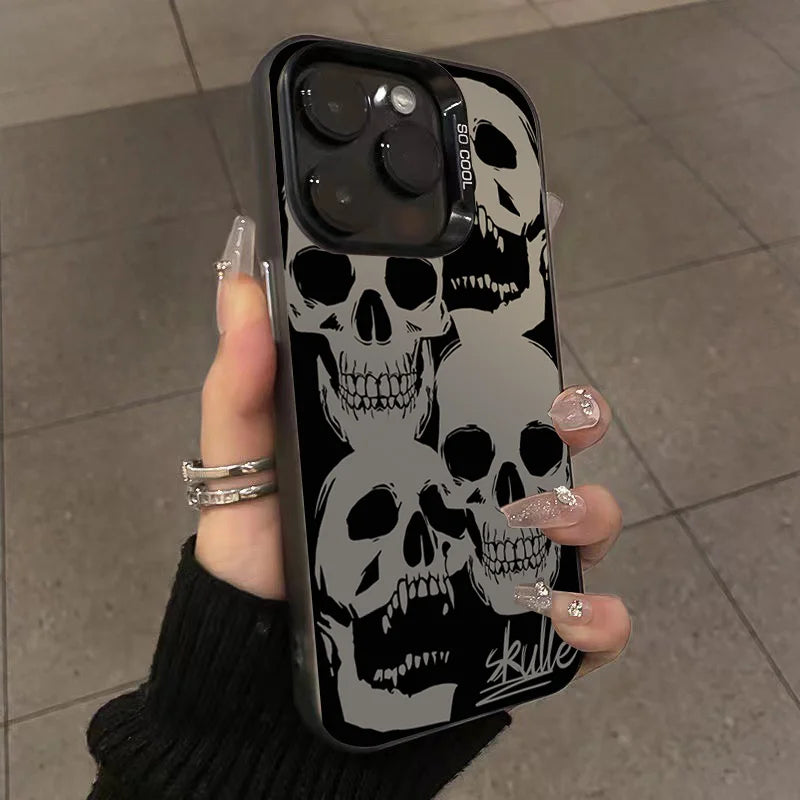 Four Spooky Skull Patterns