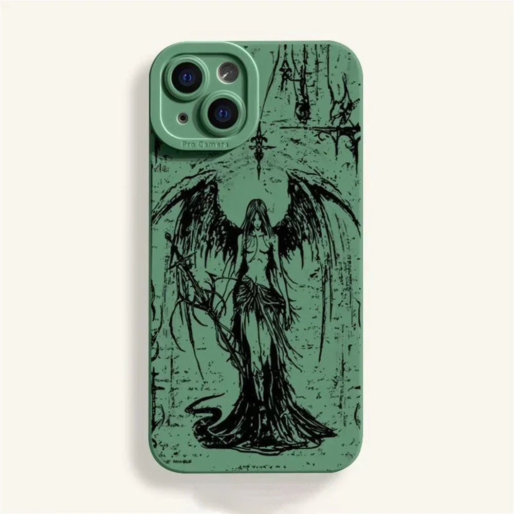 Black Angel Death demon For iPhone