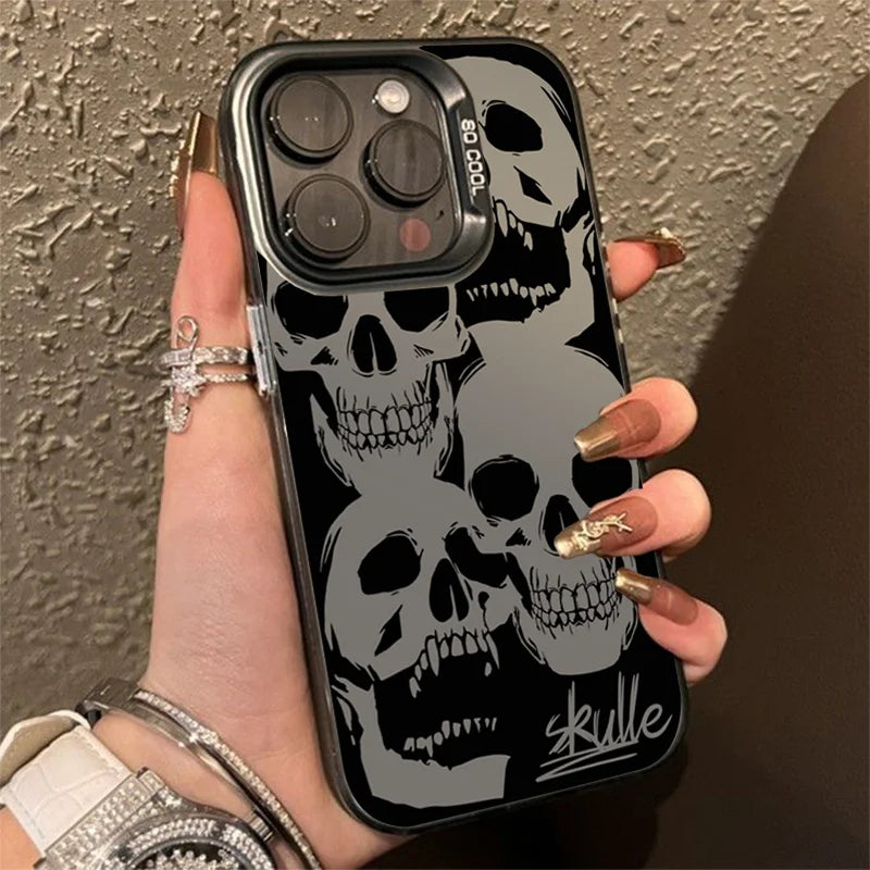 Four Spooky Skull Patterns