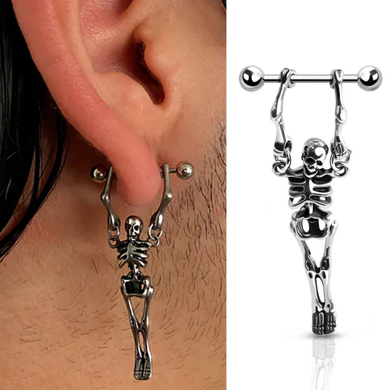 New Skeleton Pendant Earrings