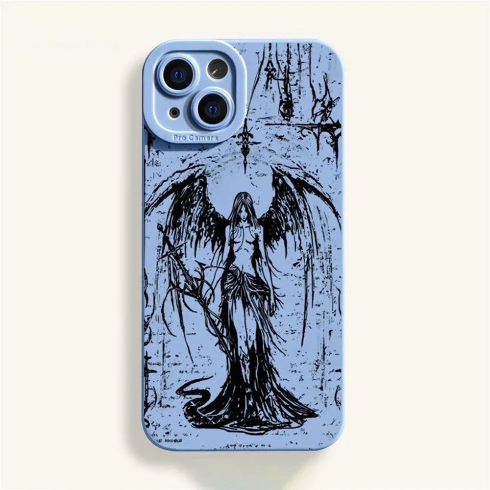 Black Angel Death demon For iPhone